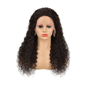 Custom human hair wigs Long wavy human hair wigs Kinky Curly Peruvian hair wig