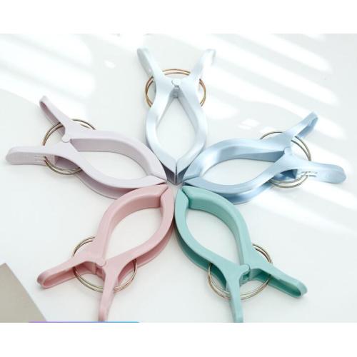 Clips super à linge de grande taille de chevilles en plastique