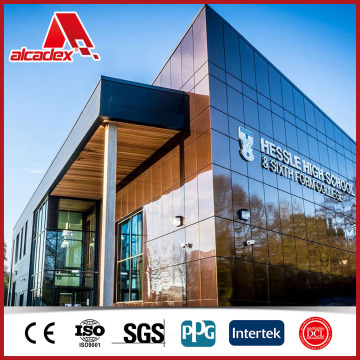 spectra aluminum composite panel facade acp