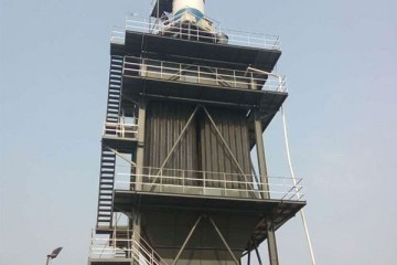 Large industrial wet electrostatic precipitator