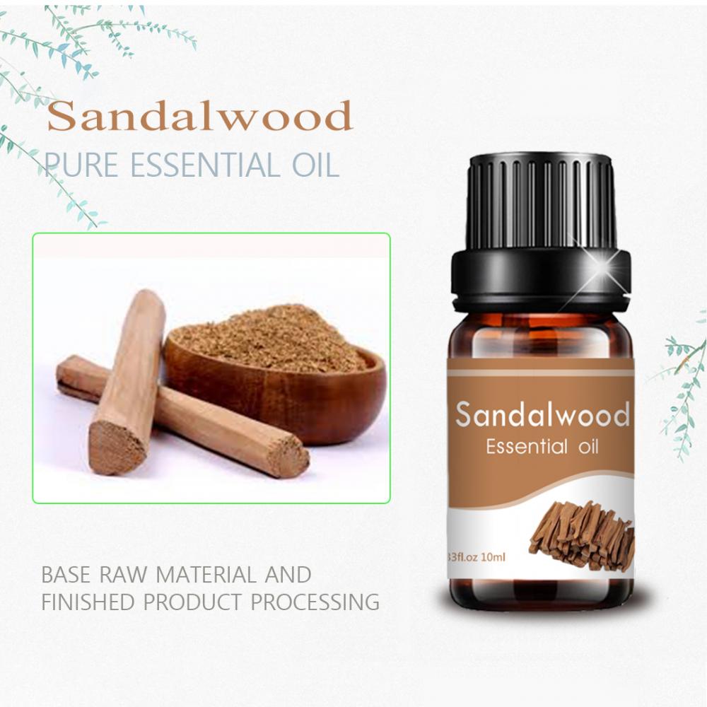 Grosir curah 100% wewangian murni Sandalwood Essential Oil