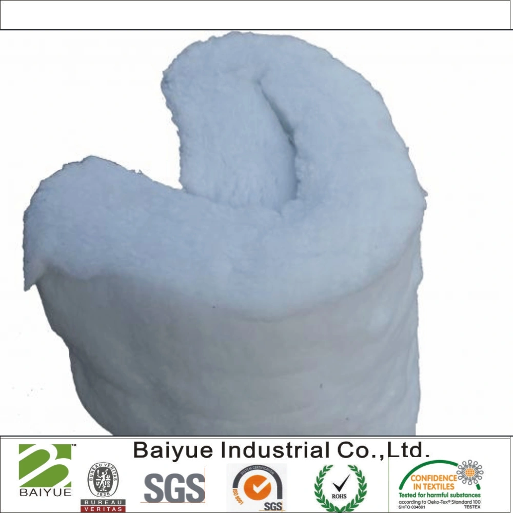 Eco-Friendly Heat Resistant Thermal Polyester Insulation Batting for Building Use