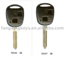 transponder key blanks TOY043-3B