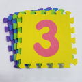 Lettere di alfabeto Puzzle di EVA Schiuma Mat Mat Numeri Conteggio Giocattoli educativi Piastrelle da pavimento Coperta da campeggio per bambini Baby Playy