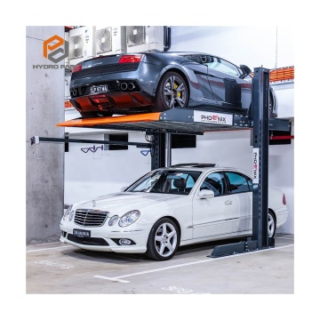 Double-Level Hydraulic Car Parking System