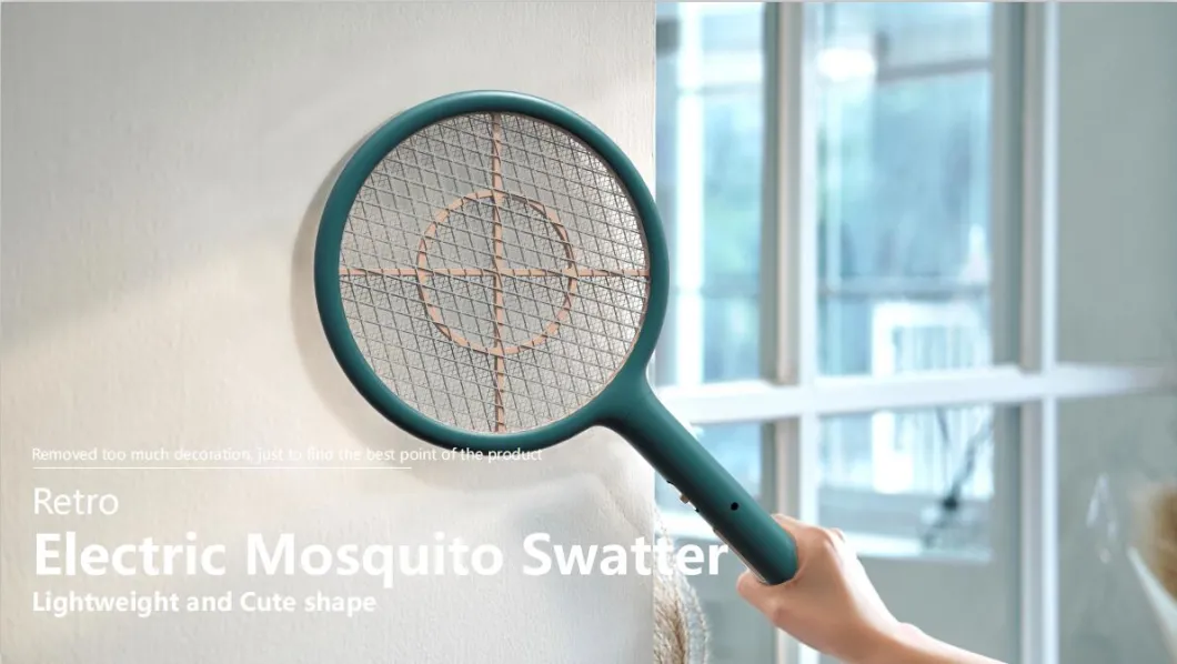 1200nah Mosquito Swatter with 3500V Output Voltage