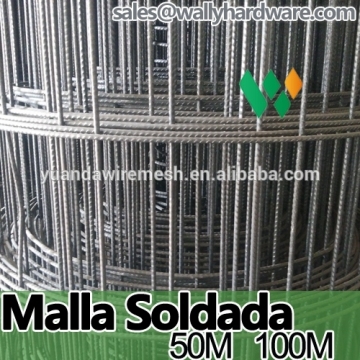 7MM Reinforcement Concrete Mesh deformed wire welded mesh sheet