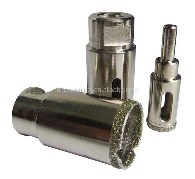 High quality diamond electroplated core drill bit for marble glass ceramic porcelain