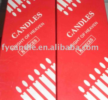 wax candle,off-white cadle,paraffin candle