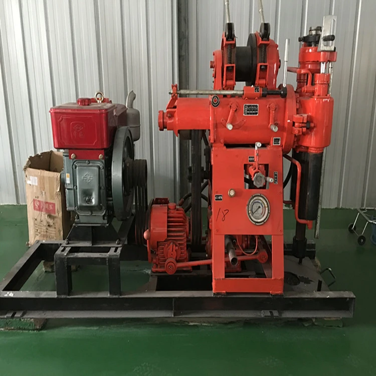 Xy-100 Xy-200 High Power Diesel Engine Water Well Drilling Rig Machine