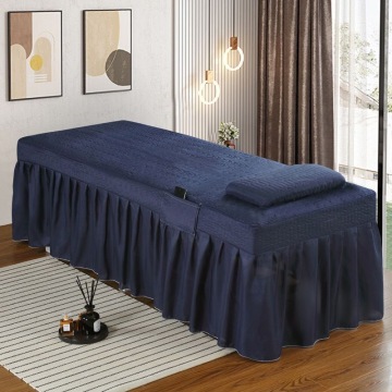 SPA Bed Full Cover with Skirt for Massage Tables