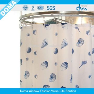 New Printed peva shower curtains/modern print shower curtain/wholesale waterproof shower curtains