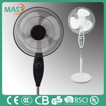 Electric stand fan pedestal installation and air circulation oscillation fan with copper motor