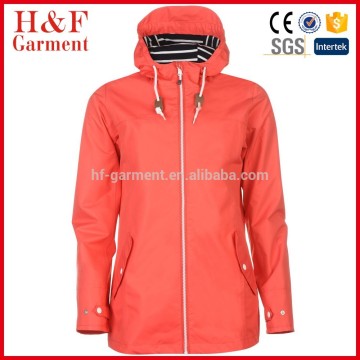 Outwear apparel OEM custom outdoor ladies waterproof jackets