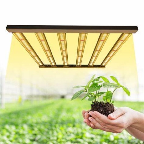 Luz de cultivo LED plegable comercial de 480W