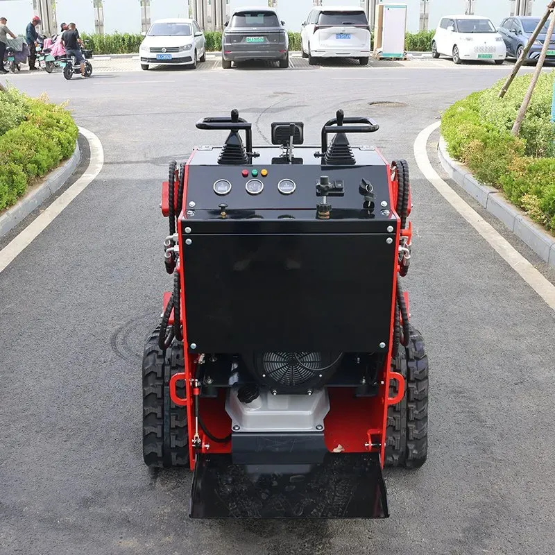 Electric Front Loader T360 Mini Skid Steer Crawler for Sale