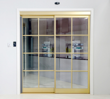 Interior Glass Automatic Sliding Door Systems