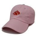 Mũ thêu 3D Mũ bóng chày Snapback Red Clouds