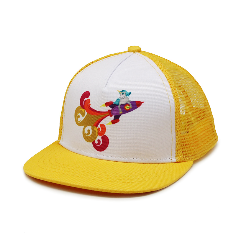 Design your own child hat custom sublimation kid cap plain toddler snapback hats