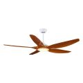 60-inch Modern Decorative Fan Lamp with 6-Blades