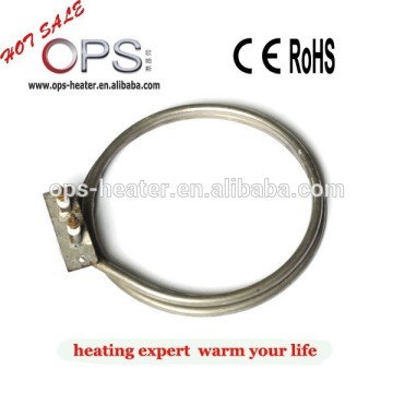 Industrial water/liquid electric iron heating element