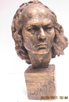 life size portrait sculpture,head sculpture
