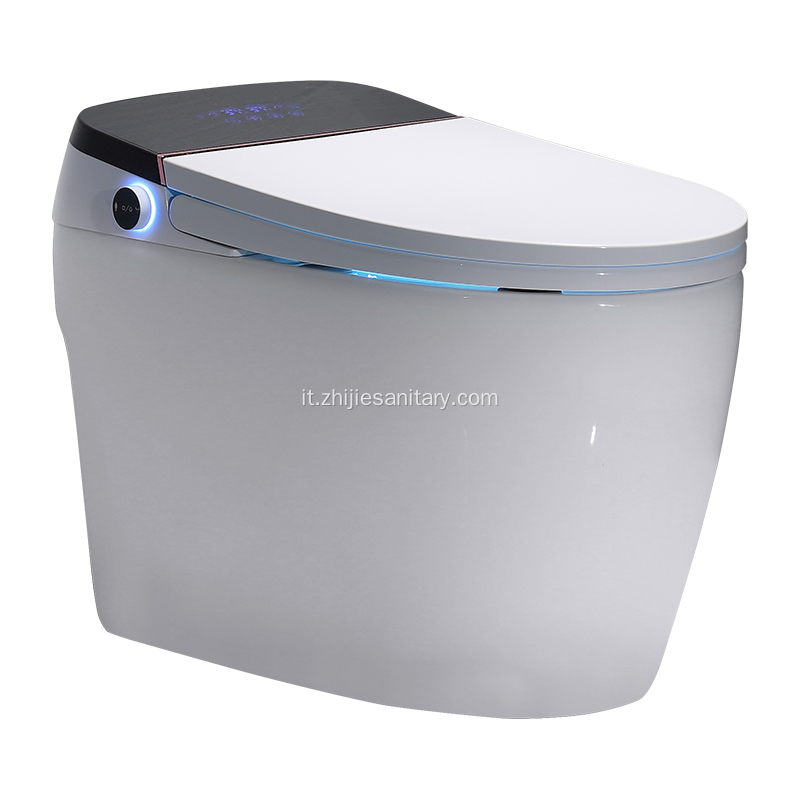 Risciacquo automatico con coperchio a chiusura smart toilet