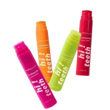 Watermelon flavor yellow peach flavor adult toothpaste