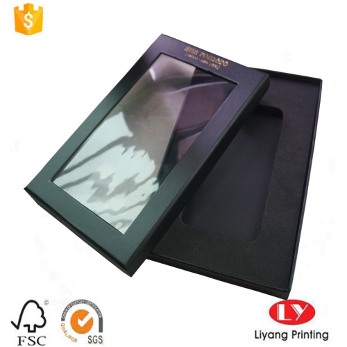 Black Paper Cell phone Packaging Gift Box