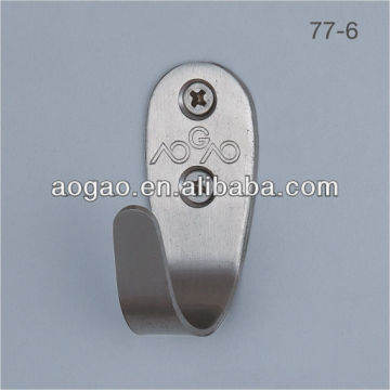 304 stainless steel toilet cubicle coat hook