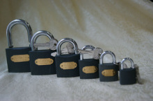 Grey Iron Padlock