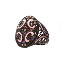 New Custom Fashion Jewelry Zircon Wedding Rings Couple