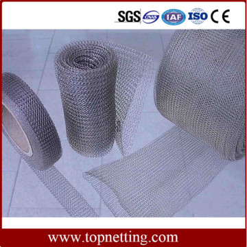 20-150mm Width Stainless Steel Knitted Shielding Wire Mesh