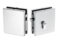 IN-31 Stainless steel square glass door lock