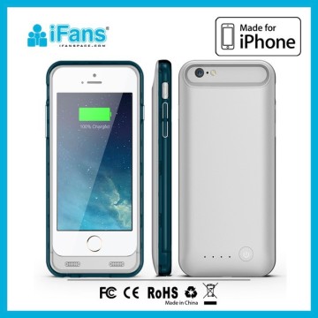 Customized battery charger case for iPhone 6,case cover for iPhone 6