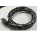 Gold Nylon Braided Cat8 Internet Lan Patch Cable
