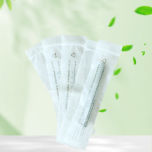 PLA fully biodegradable toothbrush ziplock bag