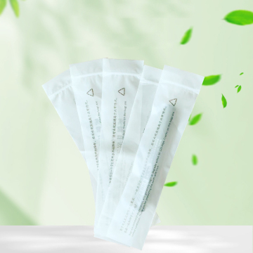 PLA fully biodegradable toothbrush ziplock bag