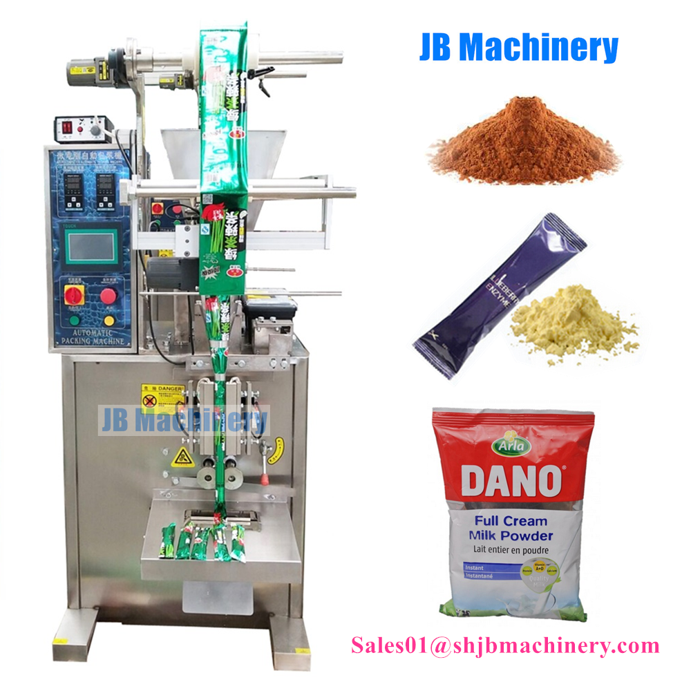 Automatic black pepper powder bottle shrink wrapping machine, sleeve labeling machine for plastic bottle jar