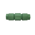 Negro verde de 4 polos Hembra M12 Butting Conector de caza