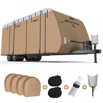 7 Layers Trailer RV Rip-Stop Waterproof Cover Fits