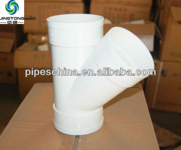 UPVC Pipe Fittings UPVC Pipe Wyes