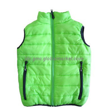 Chirdren jacket vest,down-like jacket