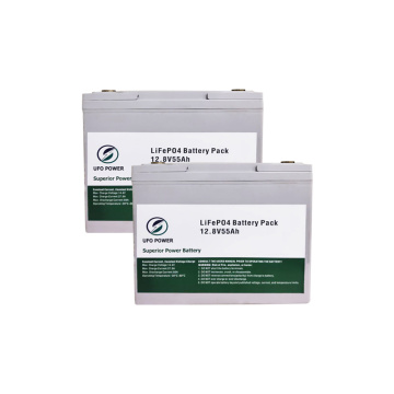 Batteria ricaricabile lifepo4 da 12,8 V 55 Ah