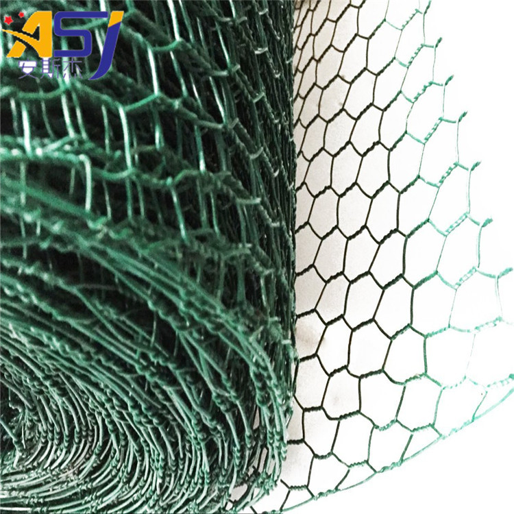 hexagonal wire netting chicken mesh in black