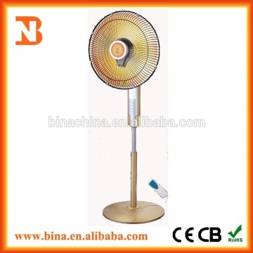 remote control parabolic electric Osillation halogen heater