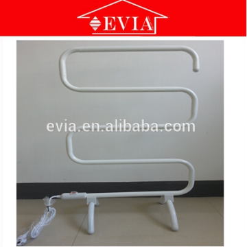 EVIA outdoor towel warmer,electric heated towel rail,free standing metal towel rack