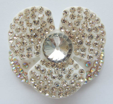 Acrylic Rhinestone Hair Clips, Acrylic Dress Buckle