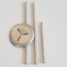 Aluminum Insulation CD Capacitor Discharge Weld Pin with Self-Locking Washer