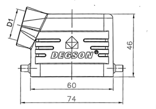 Metal Connector Single Lever Heavy Hoods